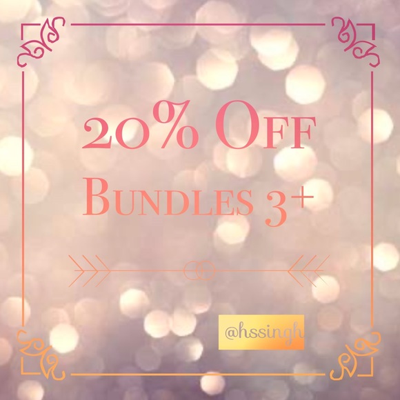 Get 20% Off On Bundles 3+! - Picture 1 of 3